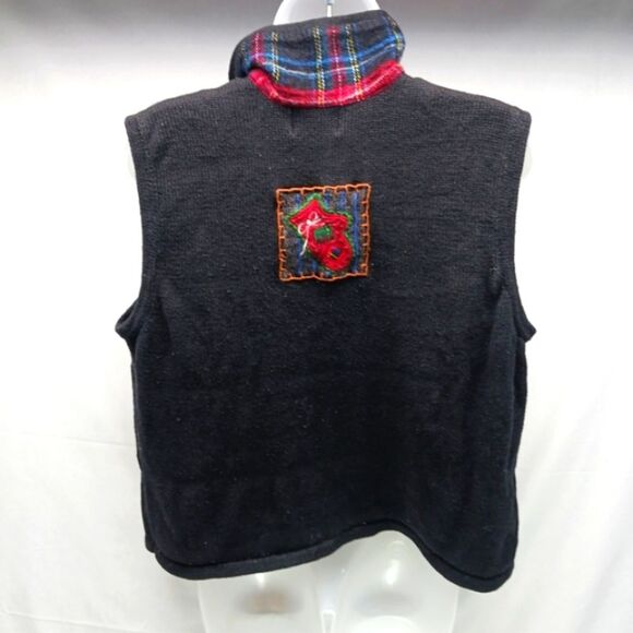 Design Studio Falalala Ugly Christmas Sweater Vest Winter Wonderland Woman's XL. - Picture 2 of 13